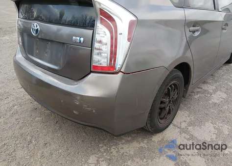 2012 Toyota Prius Two from USA, damaged, VIN JTDKN3DU8C1491182
